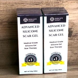 2 pack Advanced Silicone Scar Gel